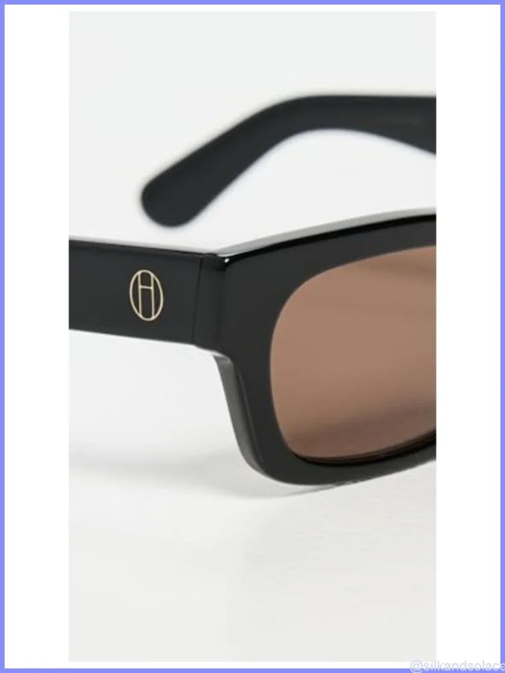Rectangle Acetate Sunglasses Retro 100% UV Protection Designer Style